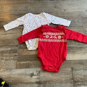 Baby girl long sleeve onesies